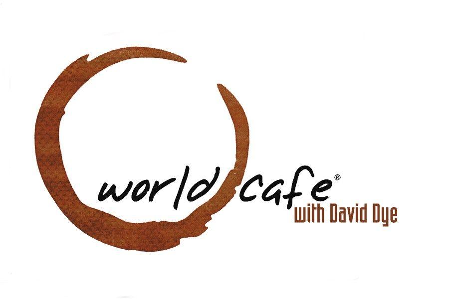 Tan World Logo - World Cafe Logo w Dye - John Fullbright