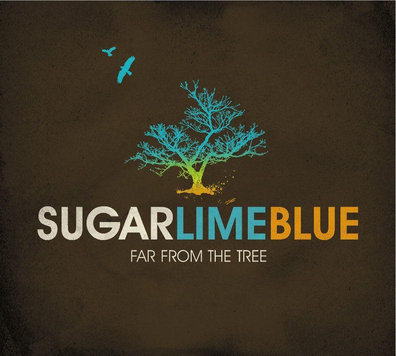 Lime and Blue Logo - Far From the Tree. Sugar Lime Blue