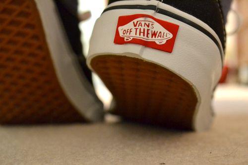 Off the Wall Vans Shoes Logo - Vans Off The Wall Shoe on We Heart It