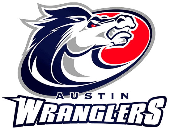 Horse Football Logo - Austin Wranglers Primary Logo Football League Arena FL