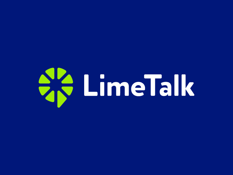 Lime and Blue Logo - Lime, Chat Bubble, Logo design by Deividas Bielskis. Dribbble