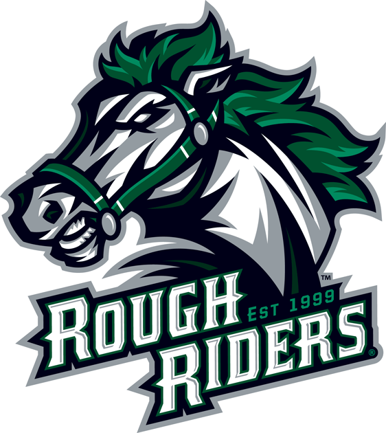 Horse Football Logo - Cedar Rapids RoughRiders Primary Logo (2013) - | Sports Logos ...