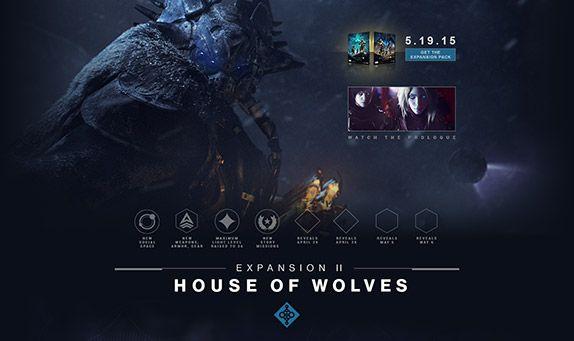 House of Wolves Destiny Logo - Bungie gets us caught up on Destiny's House of Wolves expansion