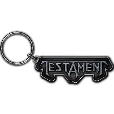 Testament Logo - Ledo Takas Records - TESTAMENT - TESTAMENT logo - KEYRING