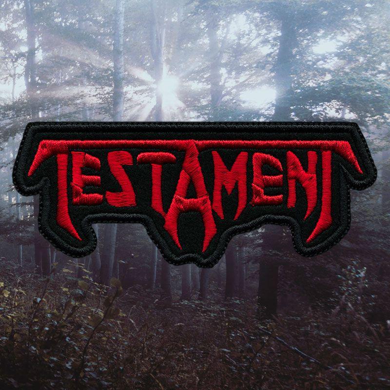 Testament Logo - Embroidered Patch Testament