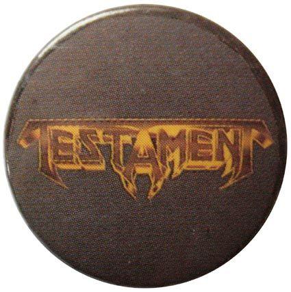 Testament Logo - Testament - Logo Button Badge