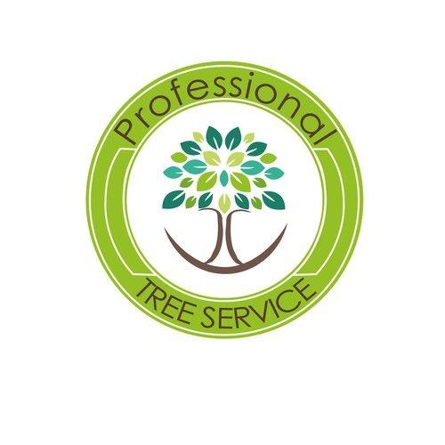 Green Tree Circle Logo - New logo for tree and landscaping company. Logo design contest