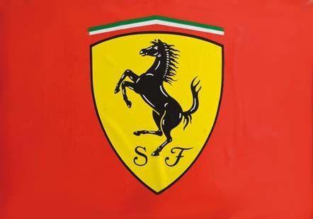Red White Shield Auto Logo - Silver and Red Shield Car Logo | Racing - Miscellaneces | Ferrari ...