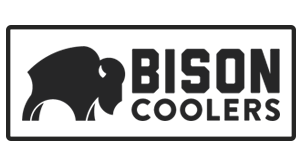 Bison Coolers Logo - Tim Cline Guide Service
