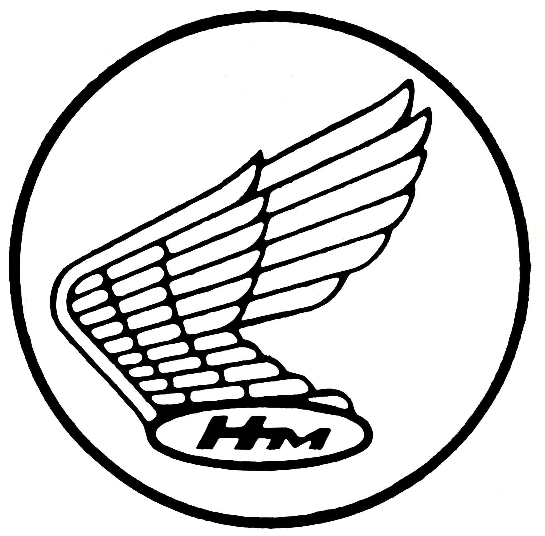 Vintage Honda Logo - Vintage Honda Logo (same one that's on my motorcycle). Honda dream