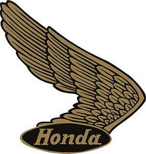 Vintage Honda Logo - k151 3 Honda Vintage Logo Decal Sticker Laminated Reproduction
