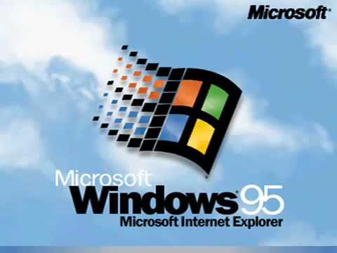 Microsoft Windows 95 Logo - Windows 95 Logo (1995-2001) - YouTube