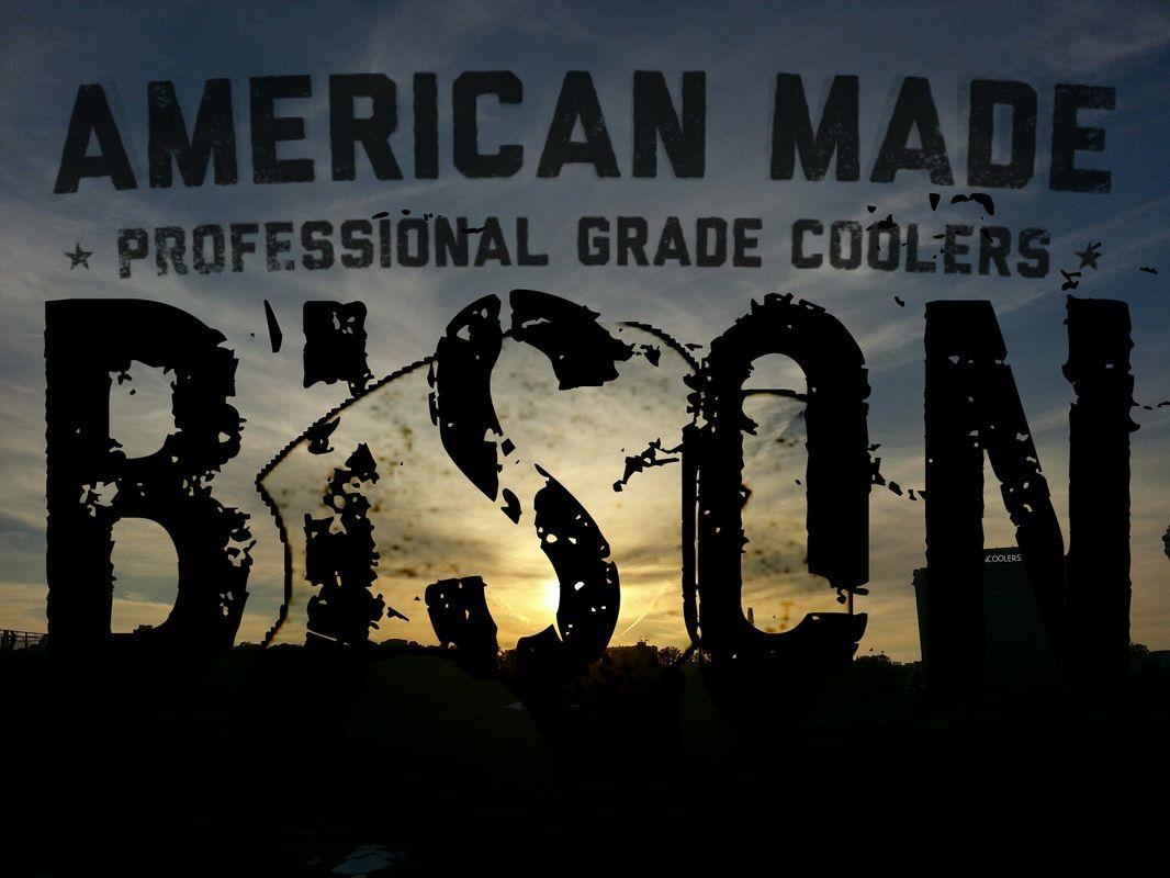 Bison Coolers Logo - Best Coolers - Good Cooler like Yeti - Bison