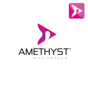 Movie Maker Logo - Modern, Professional, Software Logo Design for Amethyst MovieMaker ...