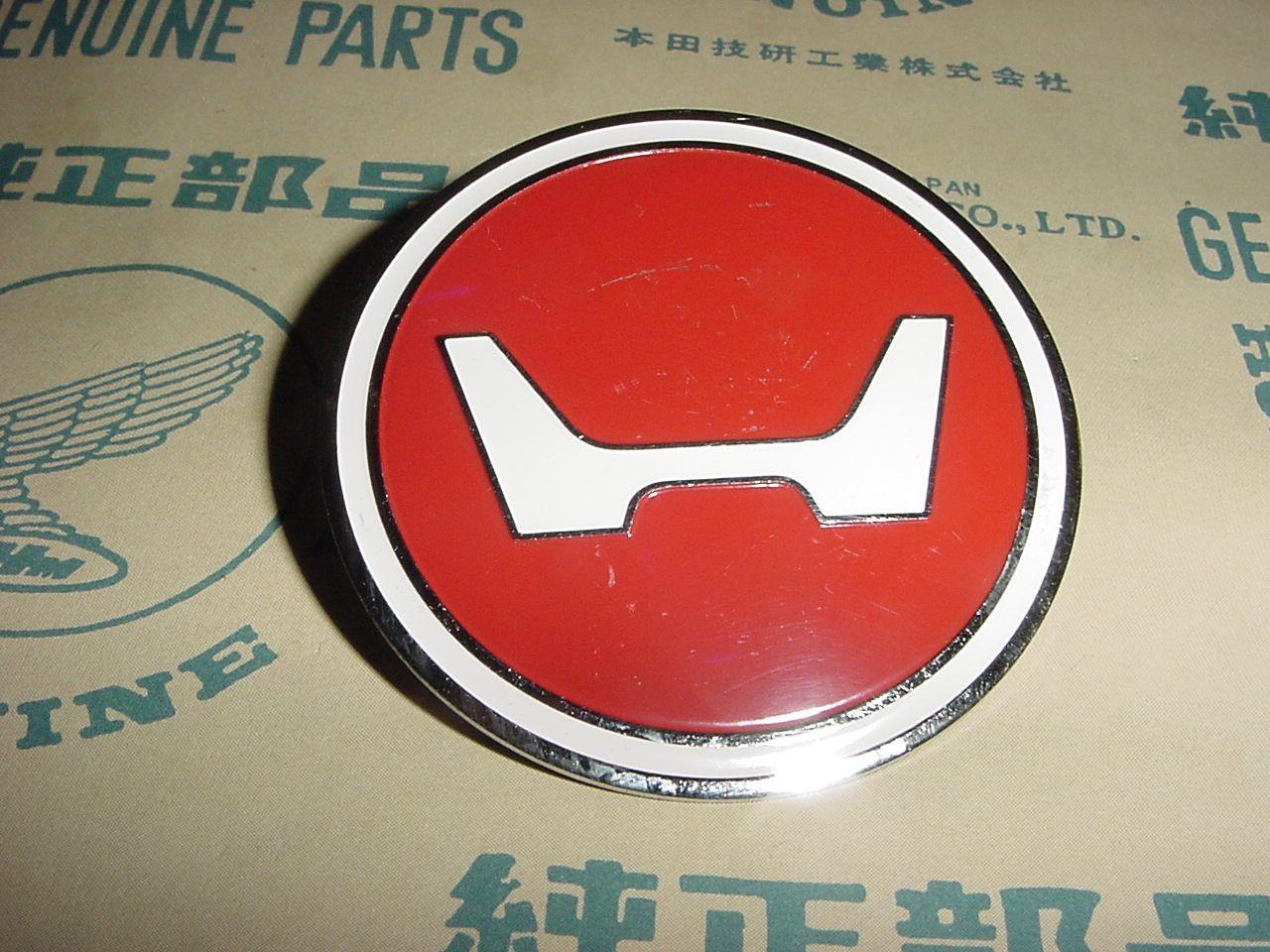 Vintage Honda Logo - 61402 045 670. Emblem, Headlight Shell. Z50AK1 Honda