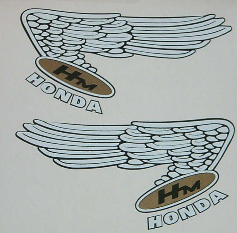 Old Honda Logo - Old Style Wing Honda Logo