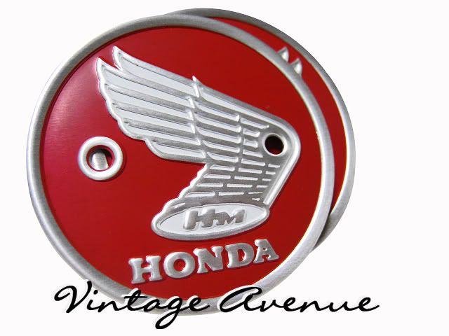 Vintage Honda Logo - HONDA CB93 CB96 CB160 CL160 FUEL TANK EMBLEM [RS]