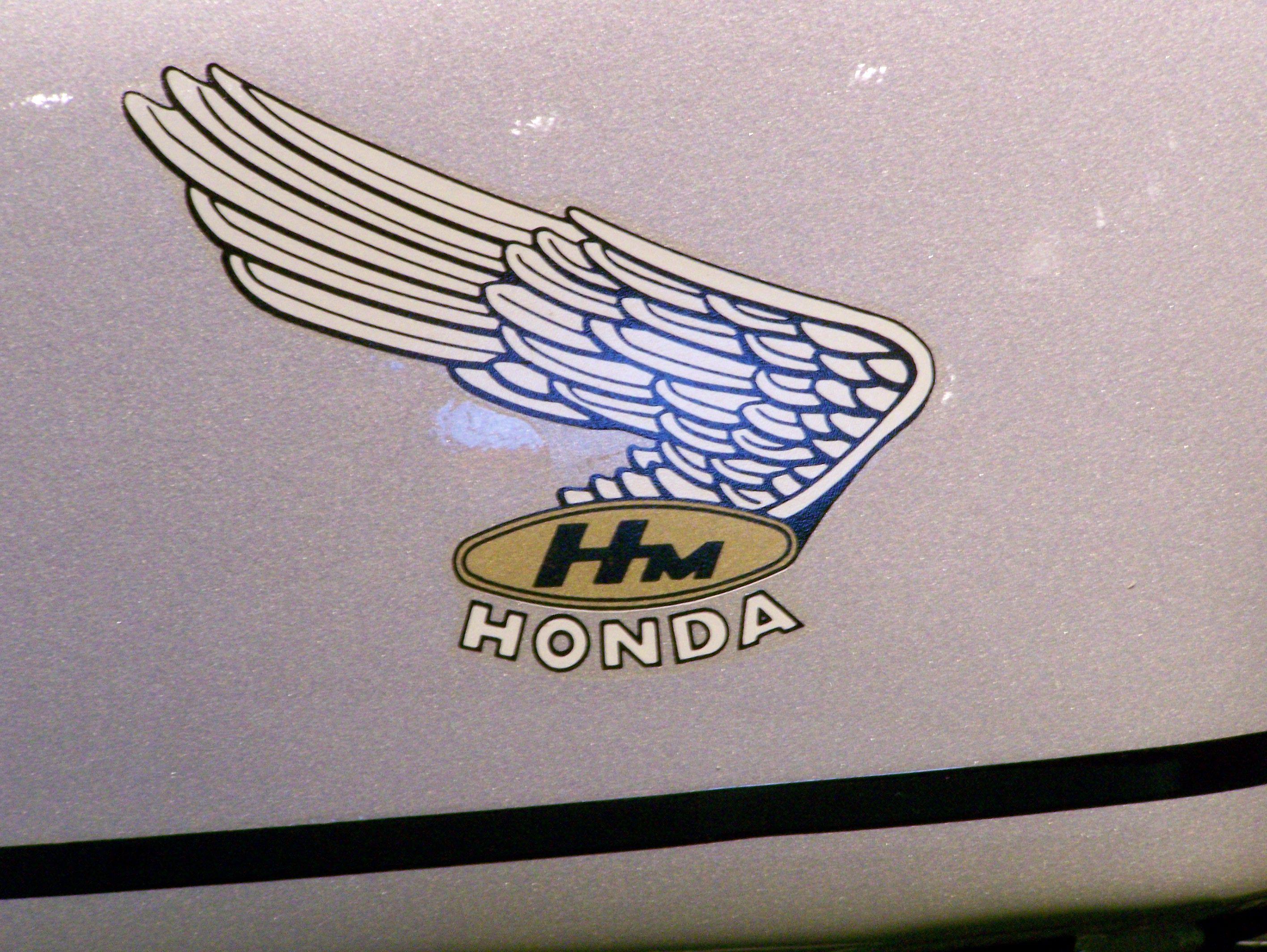 Vintage Honda Logo - Honda CR110