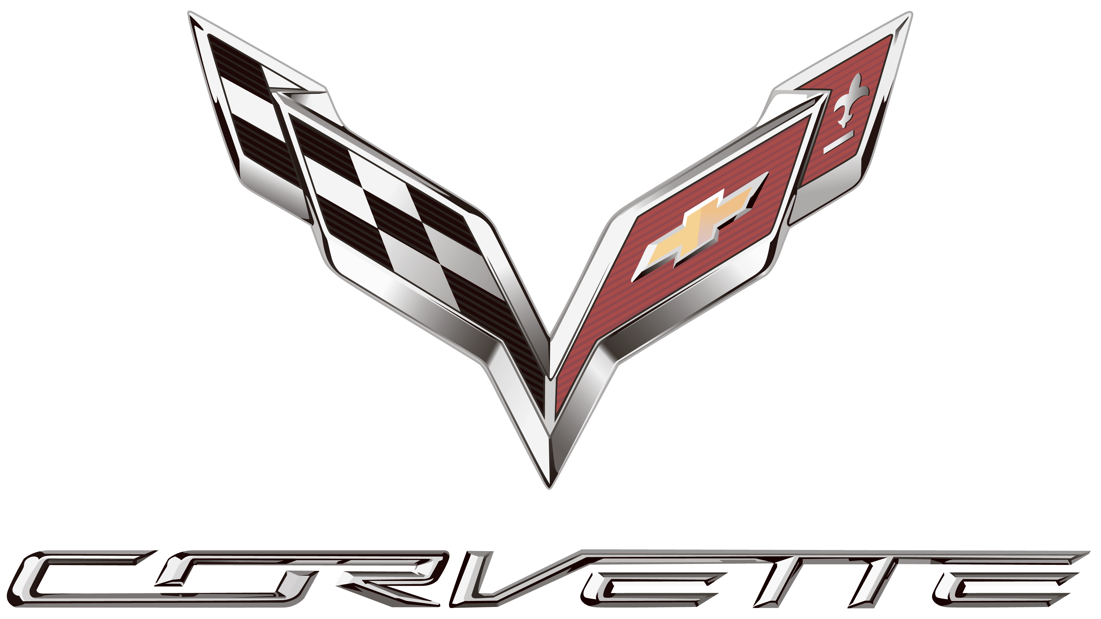 Chevy Corvette Logo - Corvette logo | Zeichen Auto, Geschichte