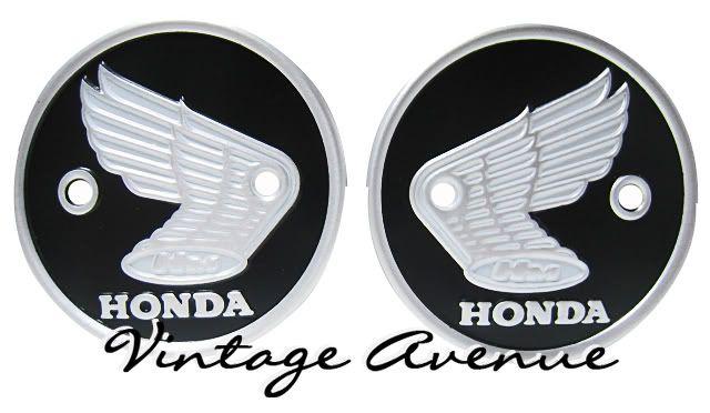 Vintage Honda Logo - HONDA CS90 S90 CL90 C200 CA200 C201 TANK EMBLEM [BS]