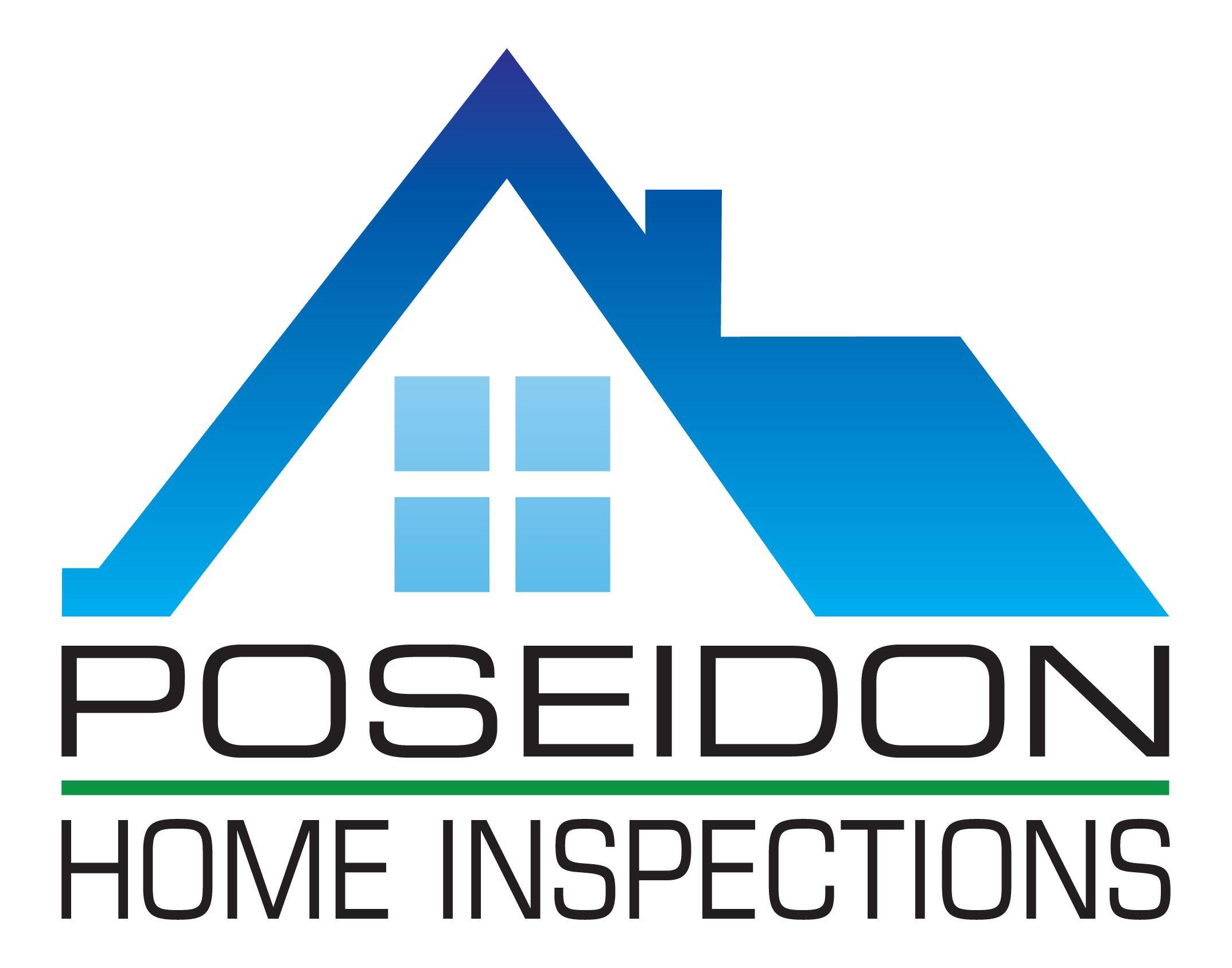 House Window Logo - Poseidon Home Inspections