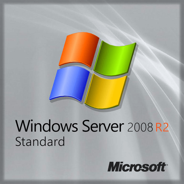 Windows Server 2008 R2 Logo - Microsoft Windows Server 2008 R2 with 5 CALs