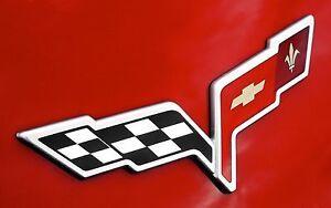 Chevy Corvette Logo - CHEVY CORVETTE LOGO POSTER 24 X 36 INCH Looks Awesome ...
