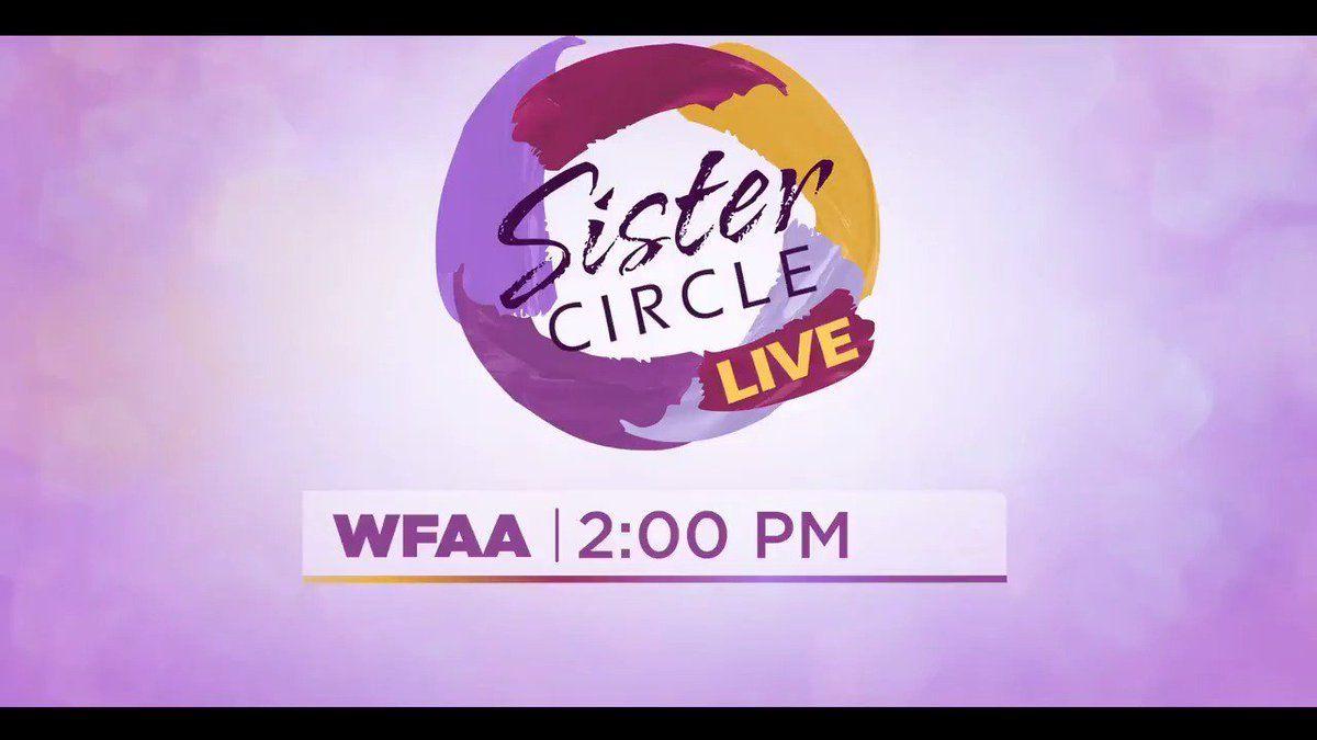 Sister Circle Logo - Sister circle live kicks off tomorrow at 2:00pm on wfaa! take the ...