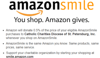 Amazon Smile Charitable Logo - Amazon Smile - Catholic Charities
