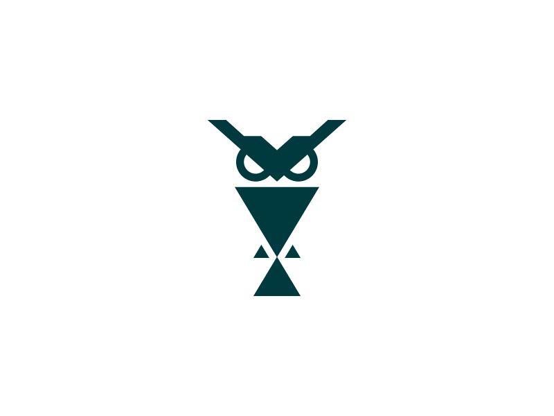 Owl Concept Logo - Geometric Owl Logo Design Concept by Fakih Amri | Dribbble | Dribbble