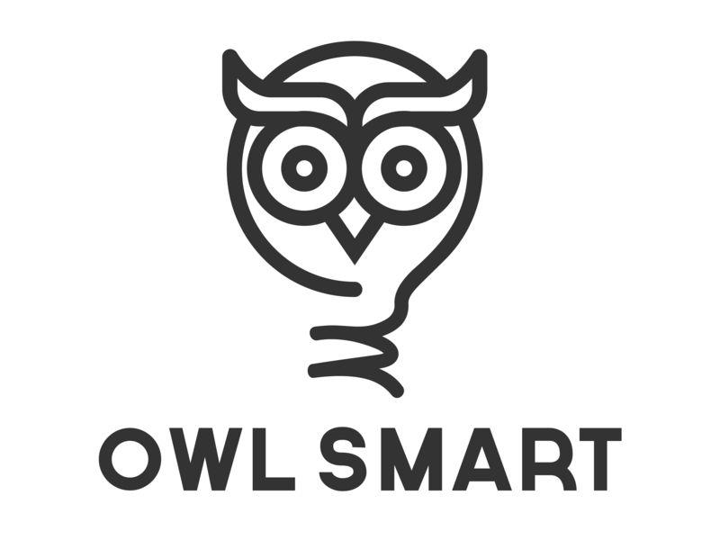 Owl Concept Logo - Owl Smart Logo