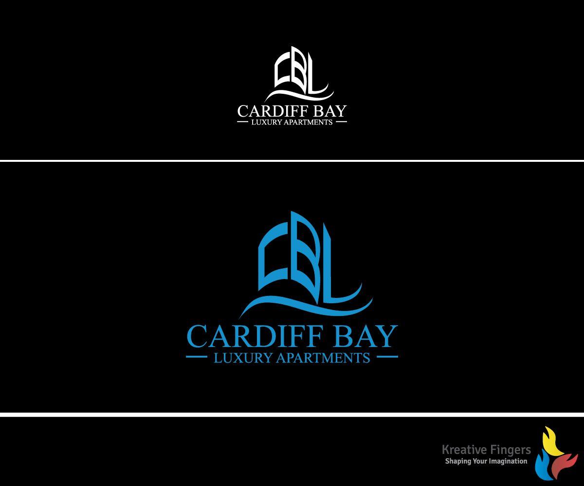 Luxury Apartment Logo - Serious, Elegant, Apartment Logo Design for Cardiff Bay Luxury