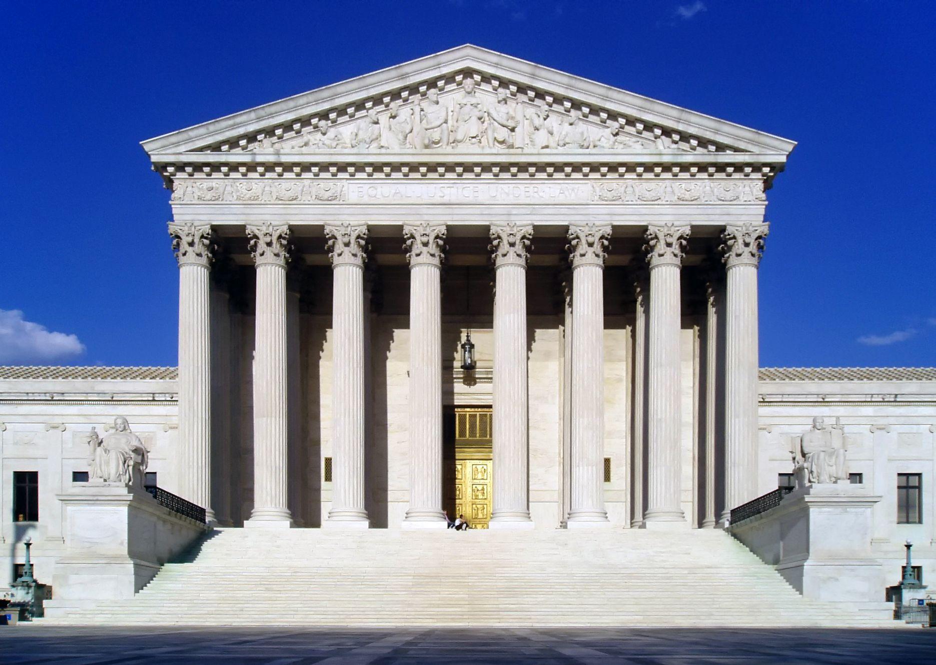 Supreme Court Building Logo - United States Supreme Court Building