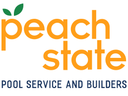 Peach State Logo - Peach State Pools | Building a Better Pool Community