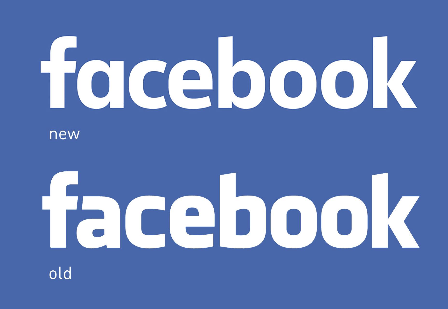 Facebook Word Logo - Facebook reveals new logo - Ritch Web Designs