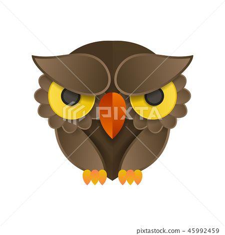 Owl Concept Logo - Owl logo and icon concept. Logo available - Stock Illustration ...