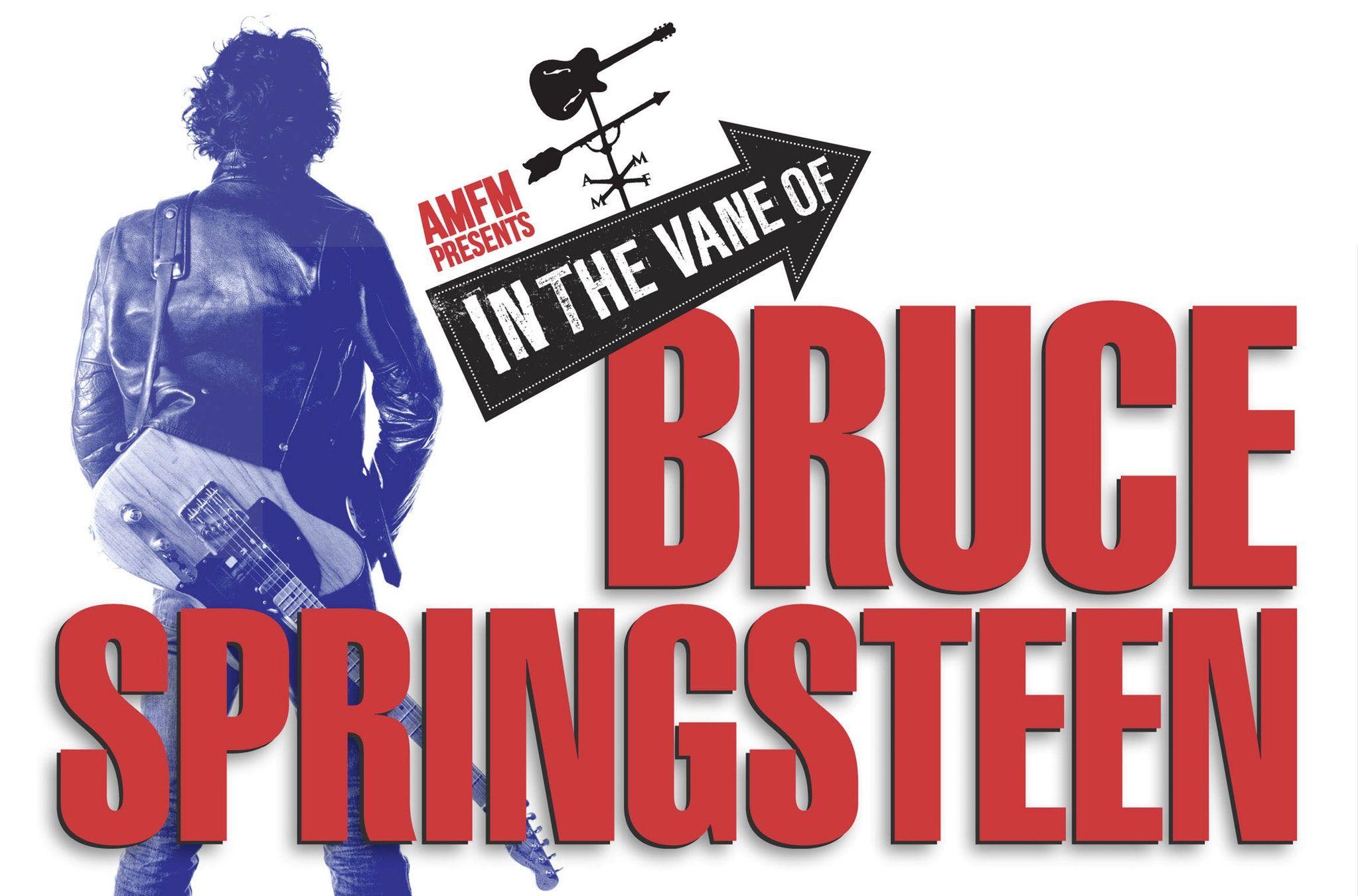 Bruce Springsteen Logo - In The Vane Of…Bruce Springsteen: Annapolis Artists Playing Tributes ...