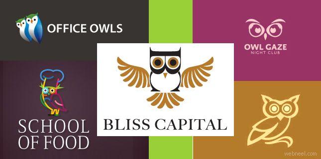 Owl Concept Logo - 40 Owl Logo Design examples for your inspiration