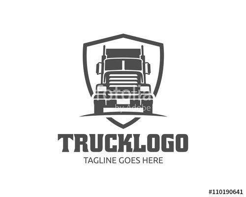 Truclk Logo - Truck Logo, cargo logo, delivery cargo trucks, Logistic logo