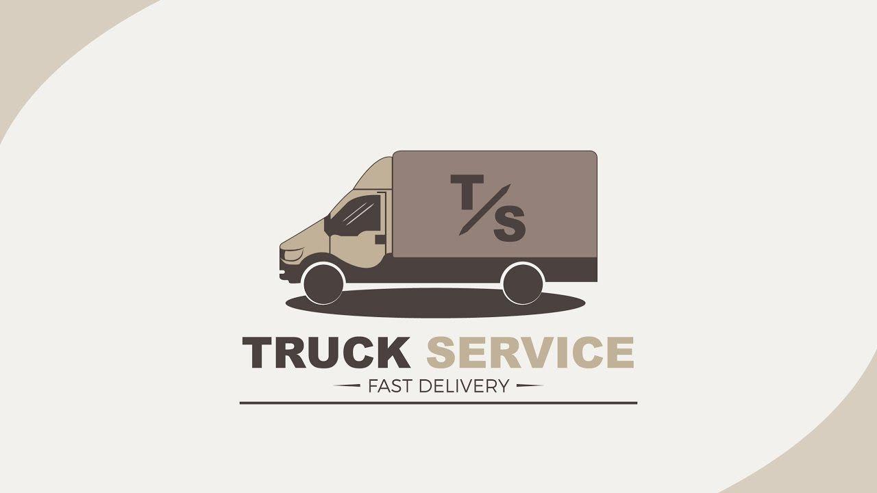 Truck Logo - Illustrator Tutorial. Truck Logo Design