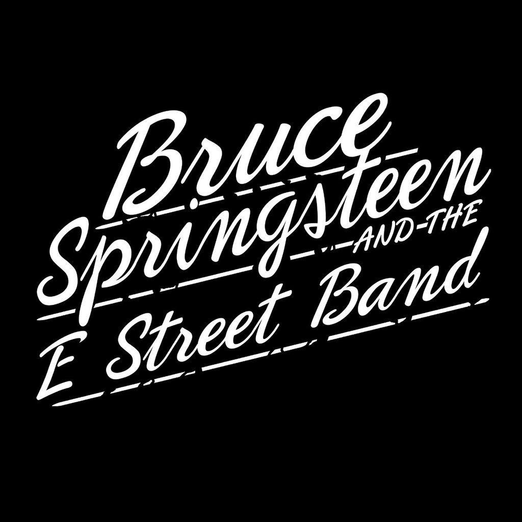 Bruce Springsteen Logo - Music & Bands – CENTRAL T-SHIRTS