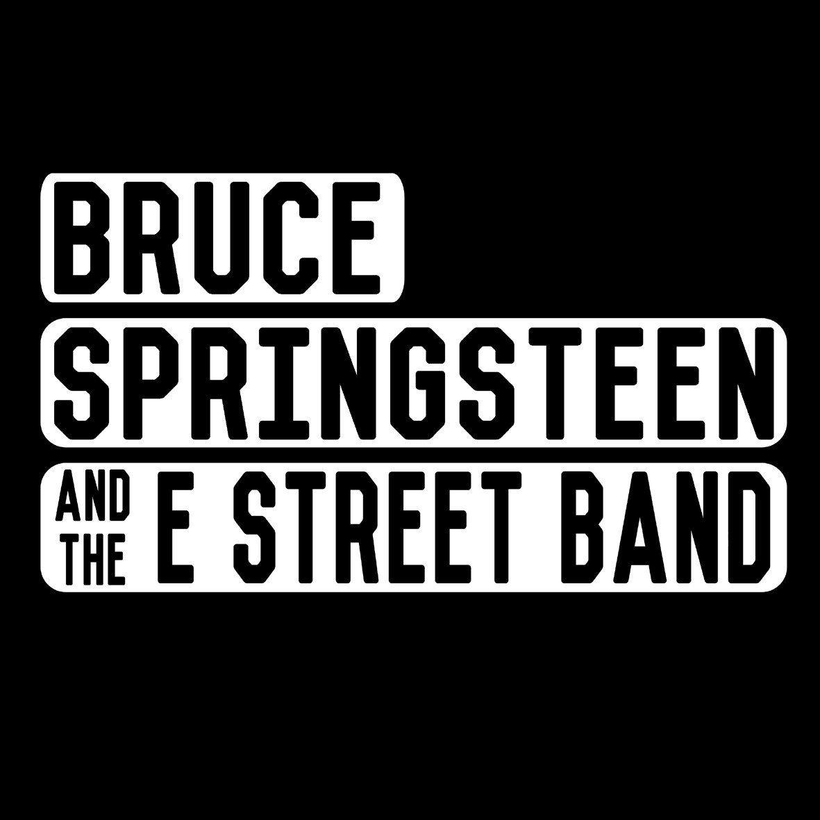 Bruce Springsteen Logo - Bruce Springsteen and Band 2 – CENTRAL T-SHIRTS