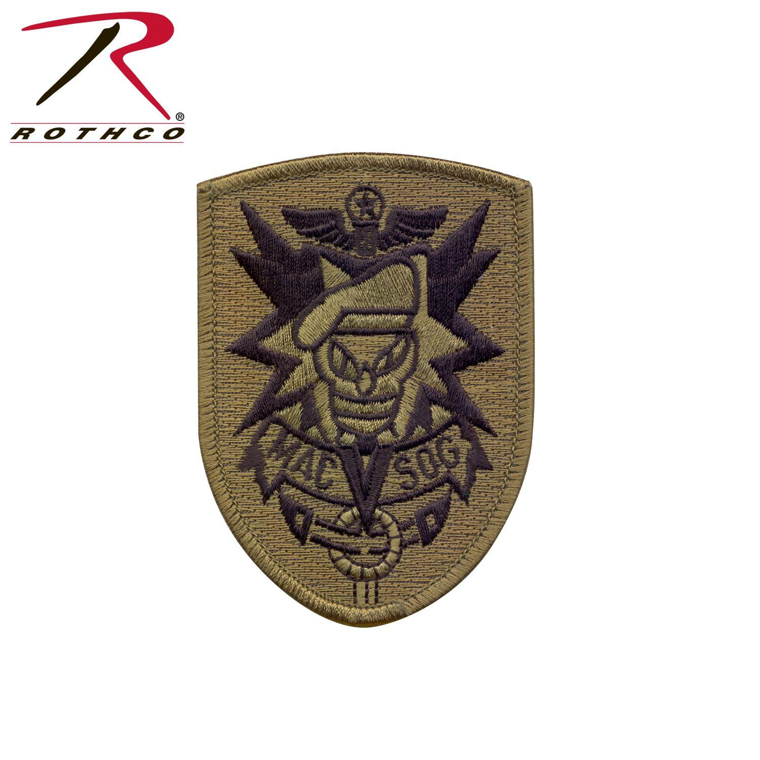Custom Military Logo - Rothco Subdued MAC VIET-SOG Patch