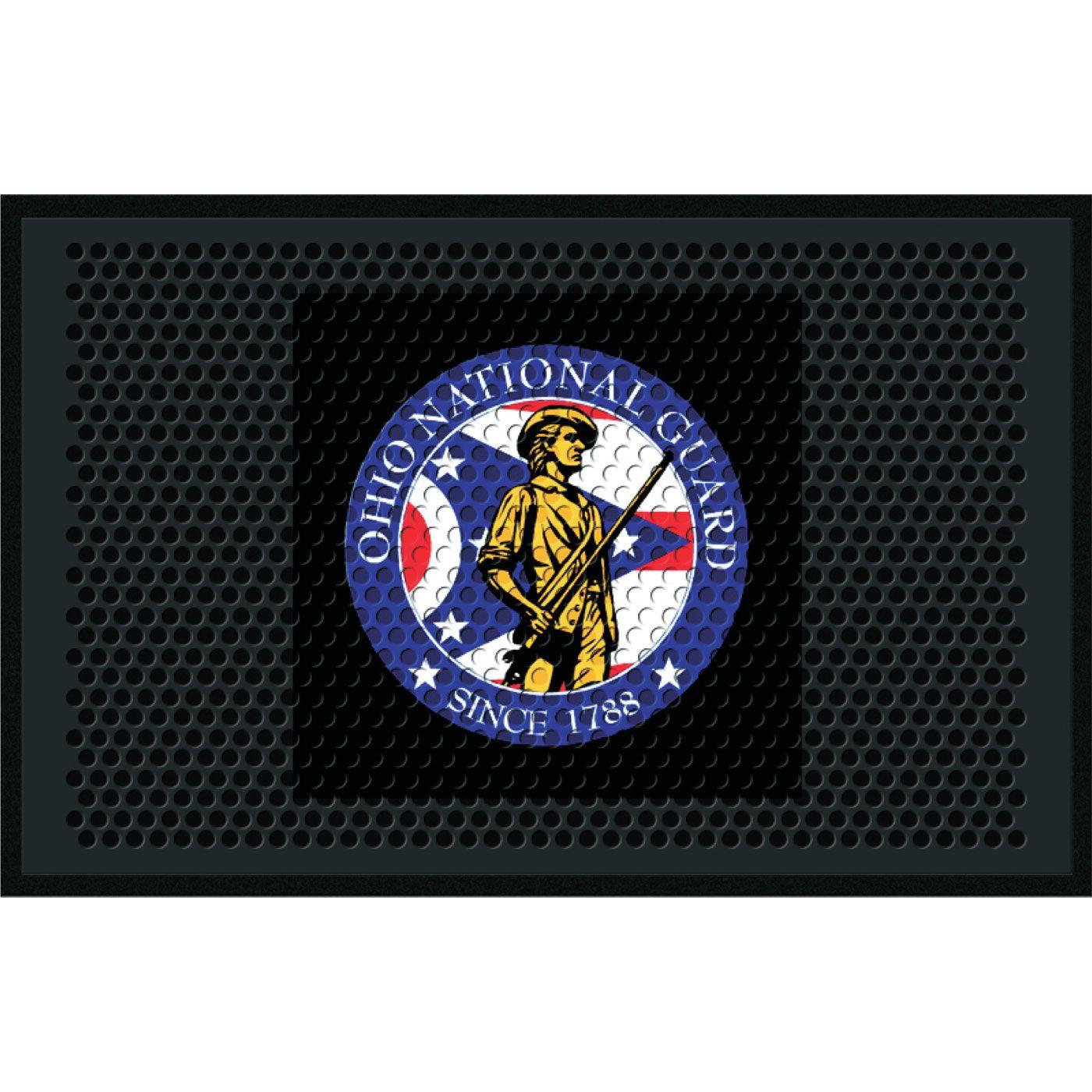 Custom Military Logo - Military Custom Logo Scraper Entrance Mat Step Impressions