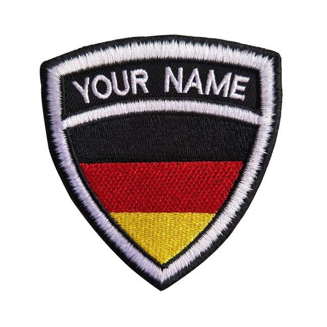 Custom Military Logo - Custom Embroidery Germany Name Patch, 2 pcs Personalized Military ...