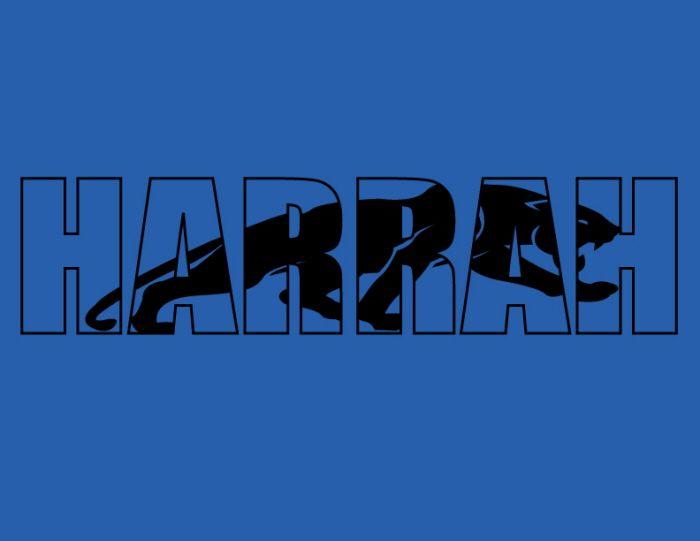 Harrah Panther Logo - Harrah Panthers logo Design by Michelle Bauer at Coroflot.com