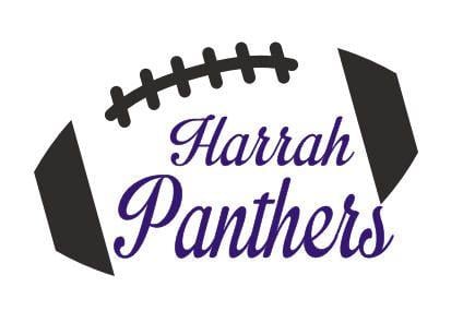 Harrah Panther Logo - HARRAH PANTHERS FOOTBALL W FOOTBALL