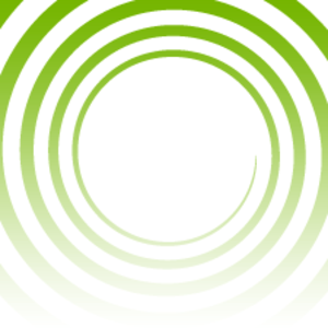 Green and White Spiral Logo - Thin Green and White Spiral - Store - The Sims™ 3