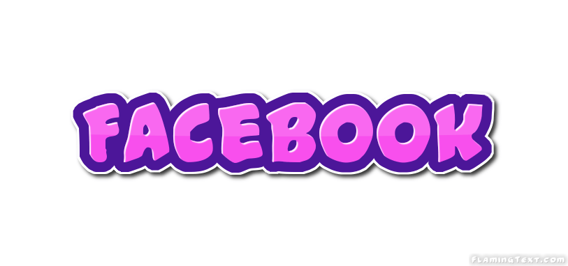 Facebook Word Logo - Facebook Logo. Free Logo Design Tool from Flaming Text