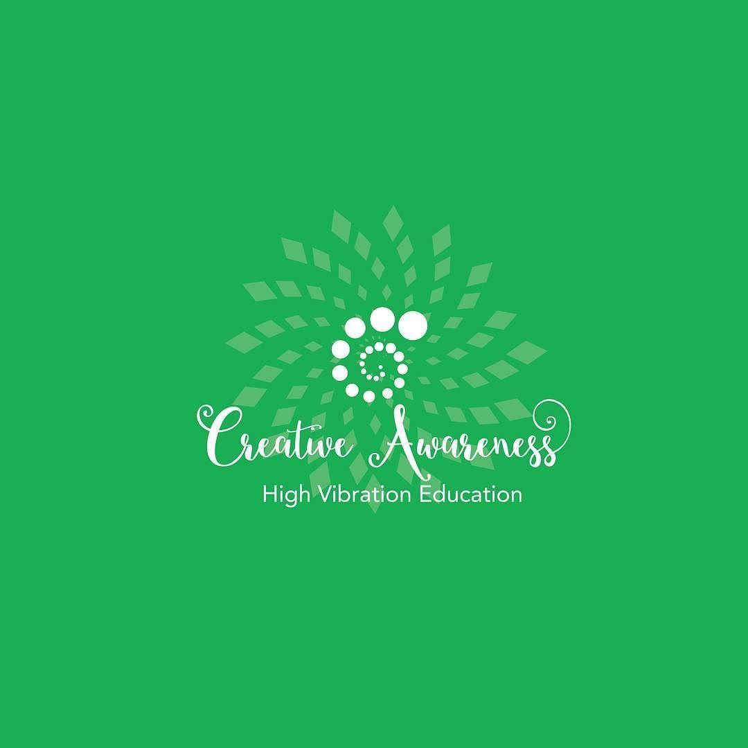 Green and White Spiral Logo - Creative Awareness : High Vibration #Education #Logo Design #green ...